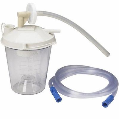 Drive Medical Kjør medisinsk sugebeholder 800 ml trykklokk, antall på 1 (pakning med 1)