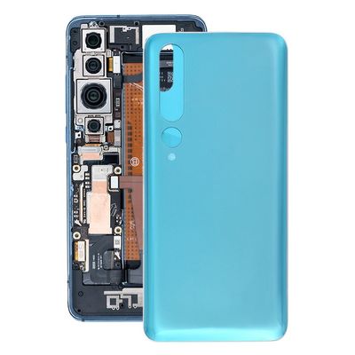 Lasimateriaali akun takakansi Xiaomi Mi 10 5G: lle Vihreä