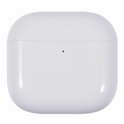 AirPods 4 ei toimi väärennetty kuulokemalli nukke nappikuulokkeet ammunta laskuri näyttö lelut - valkoinen