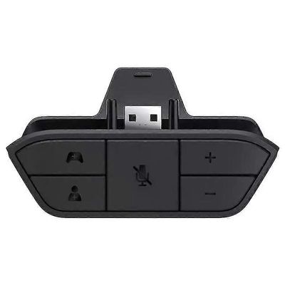 Stereokuulokemikrofonisovitin Xbox One/One S/Elite 1&2/Xbox Series X|S -ohjaimille, mikrofonikuulokesovitin Xbox One -ohjaimelle