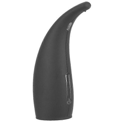 300 ml:n automaattinen saippua-annostelija kosketusvapaa saippua-annostelija infrapuna-anturilla kotiin, keittiöön, toimistoon Musta