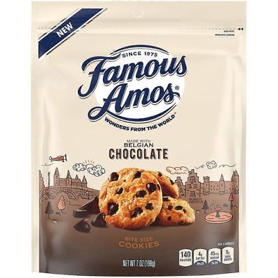 Famous Amos Kuuluisat Amos belgialaiset suklaakeksejä, 7 unssia