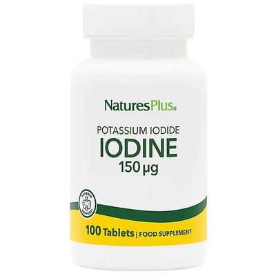 Nature's Plus kaliumjodidi 150mcg Joditabletit 100 (3371)