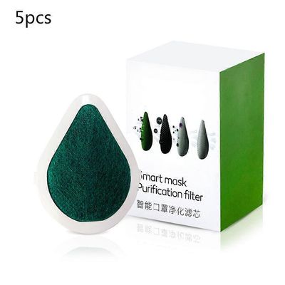 Älykäs sähköinen kasvonaamari USB ladattava ilmanpuhdistin hengityssuojain 2-nopeuksinen tuuletintila Pölytiivis huurtumista estävä suusuoja A