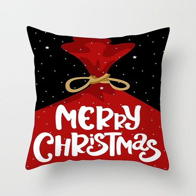 Witdreamer 45x45cm jul Talje pudebetræk pudebetræk Bomuld Hjem Sofa Kast nytår 9