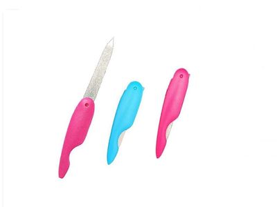 3kpl taitettava kynsiviila metalli ruostumattomasta teräksestä taitettava kynsinauhojen ammattimainen työkalusarja kaksipuolinen ja viilaa kynnet h...