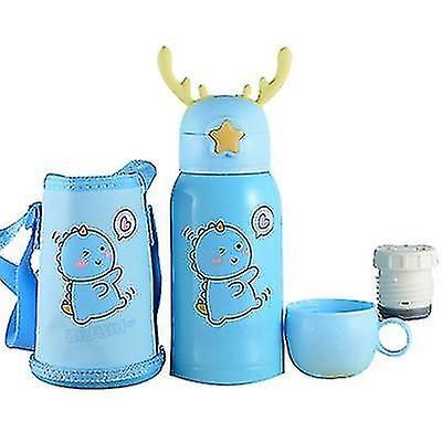 500ml Børns Thermos Krus med bærbare rygsæk og fritid krus, mad grade rustfrit stål