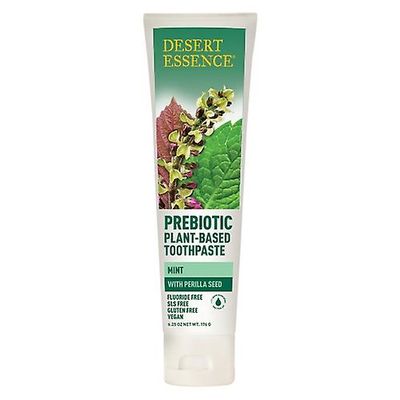 Desert Essence Prebioottinen kasvipohjainen hammastahna Minttu, 6.25 Oz (1 kpl pakkaus)