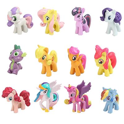 12 Pakkaus My Little Pony hahmot