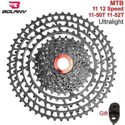Ultralet Svinghjul Mountainbike Kassetter 11 12 Speed Mtb Cykel Frihjul Cykel Tandhjul 50t 52t For Shimano Hg Black Sort 12S 52T