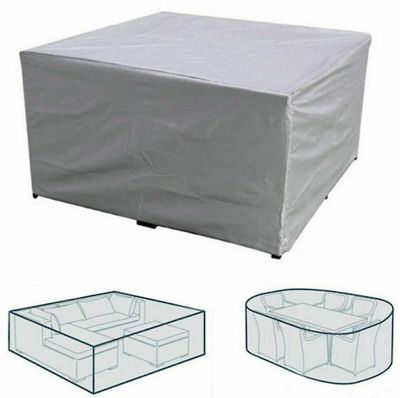 Suren Havemøbler Cover Udendørs Vandtæt Rattan bordstol Cube Cover 366*220*120cm