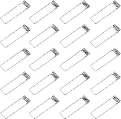 20 kpl GU10-kiinnityskehys, jousikiinnikkeet, 60 mm:n halkaisija, jousipalautusrenkaat, kiinnikkeet GU10 MR16 LED-kattovalaisimille, alasvaloille