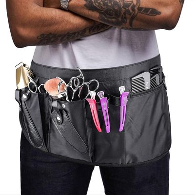 Frisør Verktøy Belte Bag, Multi Pocket Barber Midje Bag