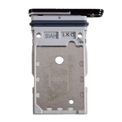 Samsung Galaxy S23 Ultra 5G S918 OEM Dual SIM -kortin pidikkeen varaosalle Musta