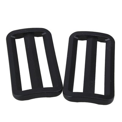 20Pcs 5cm sort justering rem spænde