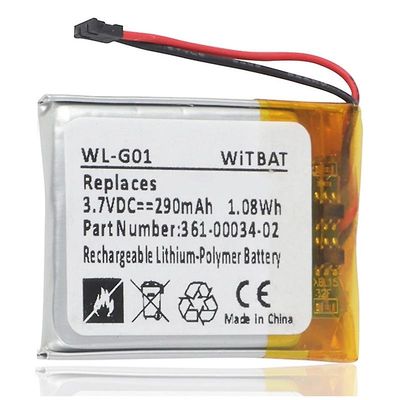 Garmin Fenix ​​3 / Fenix ​​3 HR 3.70V 290mAh Li-ion akkukokoonpanon osa (koodaus: 361-00034-02) (ilman