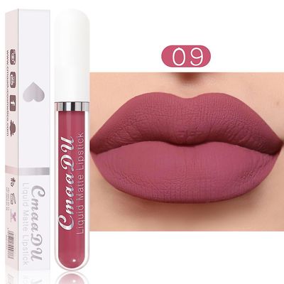 Cmaadu 18 Farve læbestift Mat Non-stick Cup Vandtæt Langtidsholdbar Lip Gloss Cmaadu18scc 09