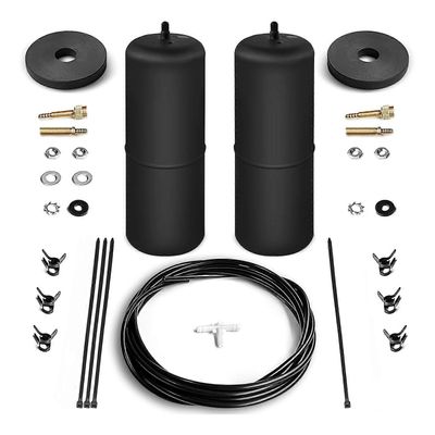 Takailmajousitus 60828HD Air Lifts Helper Spring Kit Parannettu ajokokemus Yhteensopiva 1500 2009-2022 Durabl Black -mallin kanssa Musta