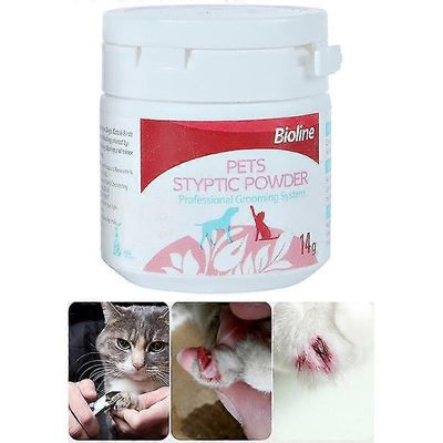Pet Styptic Stop Bleeding Dog Cat Traumatic Hemostatic Anti-Inflammatorinen