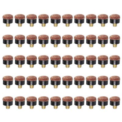 50kpl biljardi biljardi keppi ruuvattavat kärjet 13mm biljardivihjeet biljardivihjeisiin ja snookeriin