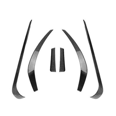 CLA-luokan C117 linjalle 2013-2015 etupuskurin huulten jakaja, spoileri, hajotin, kannen verhoilu, hiilikuitu Hiilikuitukuvio