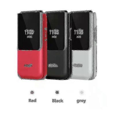 2720 Flip Phone Dual Screen Dual Card Dual Standby Function Vanhus Kone Musta
