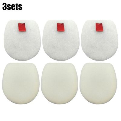 3set svamp filtre til Shark Ic300 Iz251uk Iz201uk Iz202sm Iz201me Iz102 Støvsuger Reservedele Tilbehør til hjemmet