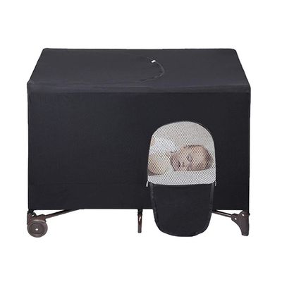 Pimennyspinnasängyn kansi Pinnasängyn katospäällinen laadukkaalle unelle hengittävä pimennysteltta matkasängylle, kannettava verkkopäällinen 101* 7...