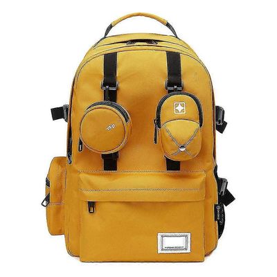 Elsavct Koulureppu pojille ja tytöille, teini-ikäisten reppu, suuri 3-osainen setti, heijastava vedenpitävä koululaukku