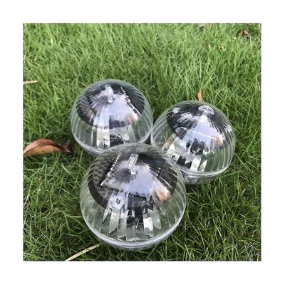 Kelluva valo aurinko vesi kelluva pallo led-valo uima-allas vedenpitävä yövalo puutarhalammikolle, lämmin li Läpinäkyvä