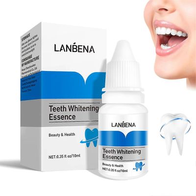 10ml hampaiden valkaisuesanssi Poista tahrat ja keltaiset täplät Hampaat Nestemäinen suun terveydenhuolto miehille Naiset