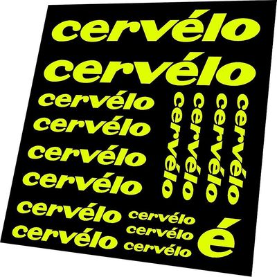 Polkupyörän runko Cervelo-tarroille tarrasarja MTB BMX pyöräily maantiepyöräily~6547