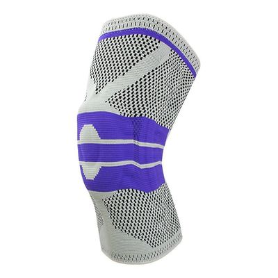1Pcs fitness kører knæ støtte beskytte gym sport seler knæpude elastisk nylon silicium polstret kompression knæ pad 03 L