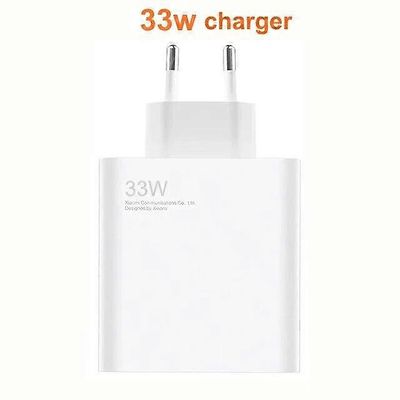 Laturi 33W Xiaomi Redmi Note 11 / 11s / 11 Pro / 11E Pro Mi 6 / 6 Plus POCO X4 X5 pro 5G nopea turbolataus Type C -kaapeli valkoinen EU Charger