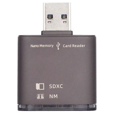 U3-061 USB 3.0 - NM Nano SD -kortinlukijan kirjoittaja Mate Serial Phone Camera kannettavalle tietokoneelle