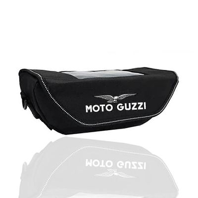 Moto Guzzi V85TT V9 Roamer / Bobber / V85 TT / V7 Stone / Moottoripyörän lisävarustekahva vedenpitävä laukku säilytyspakkaus mobi Musta