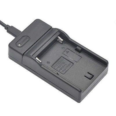 USB-akkulaturin kanssa yhteensopiva Sony NP-F550 / F570 / F750 / F970 / F770 / F960 / F330 -toimintakamera Musta