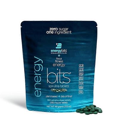 ENERGYbits® Spirulina Tabletit Pieni Pussi 360 kpl