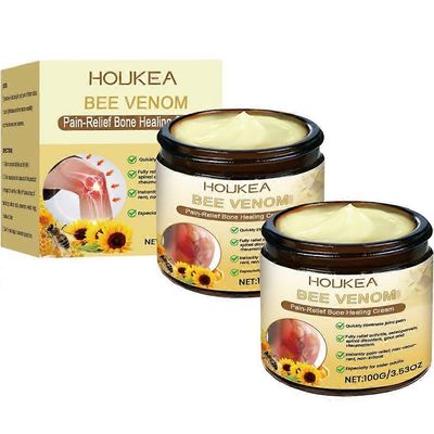 Mehiläisen myrkkynivelvoide - Edistynyt nivel- ja luuvoide, niveliä ja lihaksia rauhoittava, mehiläisen myrkkyvoide selälle, polville, käsille, kau...