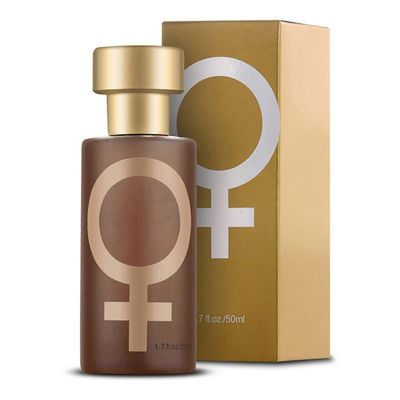 Lure Pheromone Perfumes Spray naisille miehille, pitkäkestoiset feromonihajuvedet miesten välittömän huomion saamiseksi Kultaa