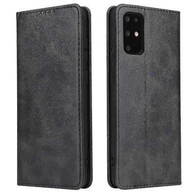 Samsung S20 nahkainen matkapuhelinkotelo Musta