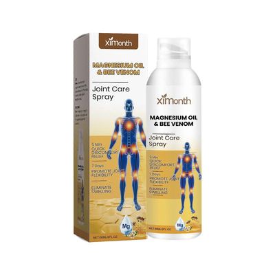 unbrand Magnesiumöljy ja mehiläismyrkky nivelten parantava suihke, mehiläismyrkkynivelten lievityssuihke, nivelhierontasuihke lihasnivelten vaivoih...