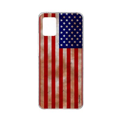 Crazy Kase Skrog til Xiaomi Mi 10 Lite Soft Flag Usa