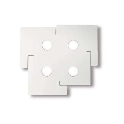 Ideal Lux Lighting Ideel Lux Totem - 4 lys loft lys hvid