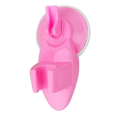 Brusehovedbeslag Brusehoved base Stå Badeværelse Sprinkler Holder justerbar Punch Free Stærk Sucker Type Pink