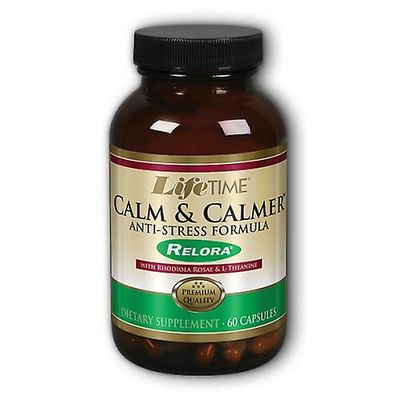 LifeTime Vitamins Life Time Ravitsemukselliset erikoisuudet Rauhallinen ja rauhallisempi, 60 korkkia (1 kpl pakkaus)