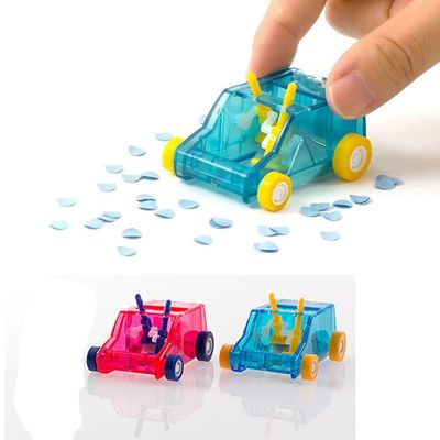 1 PC Mini Cart Table - Støv rengjøring handlekurv tastatur skrivebord Konfetti blyant kost (tilfeldige farger) A