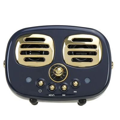 Caraele Mini Trådløs Retro Bluetooth-højttaler 3d Stereo