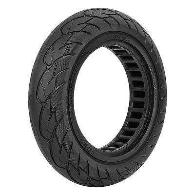 Atuto Scooter 10 tommer 10x2.50 solidt dæk til Ninebot Max G30 elektrisk scooter honeycomb solid dæk scooter 10 * 2 5 dæk Sort