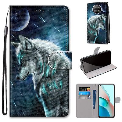Foxdock Kompatibel med Xiaomi Redmi Note 9t Silent Wolf Mobile Case